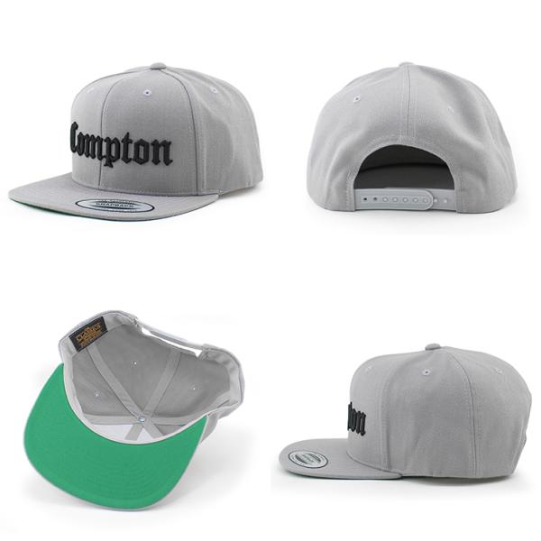 6色展開 コンプトン スナップバック キャップ OLD ENGLISH SNAPBACK