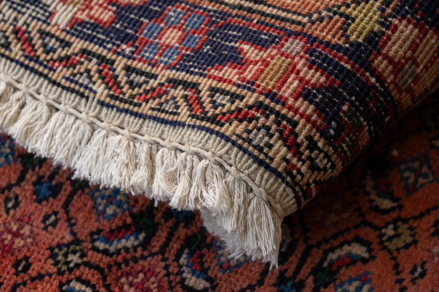 イラン産 1980年代 ヴィンテージペルシャラグ】手織り絨毯