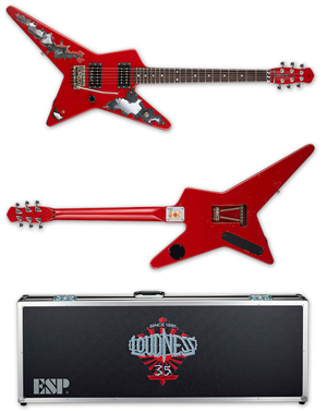 LOUDNESS 高崎晃の赤いランダムスターが本人使用実機と同じ仕様で完全