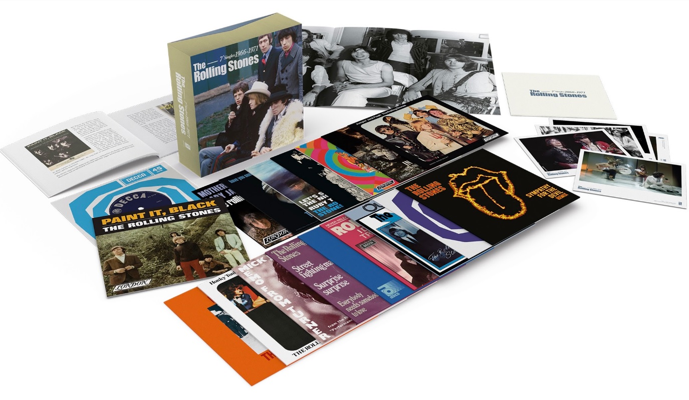 ローリング・ストーンズ 7インチレコード18枚組ボックスセット『The