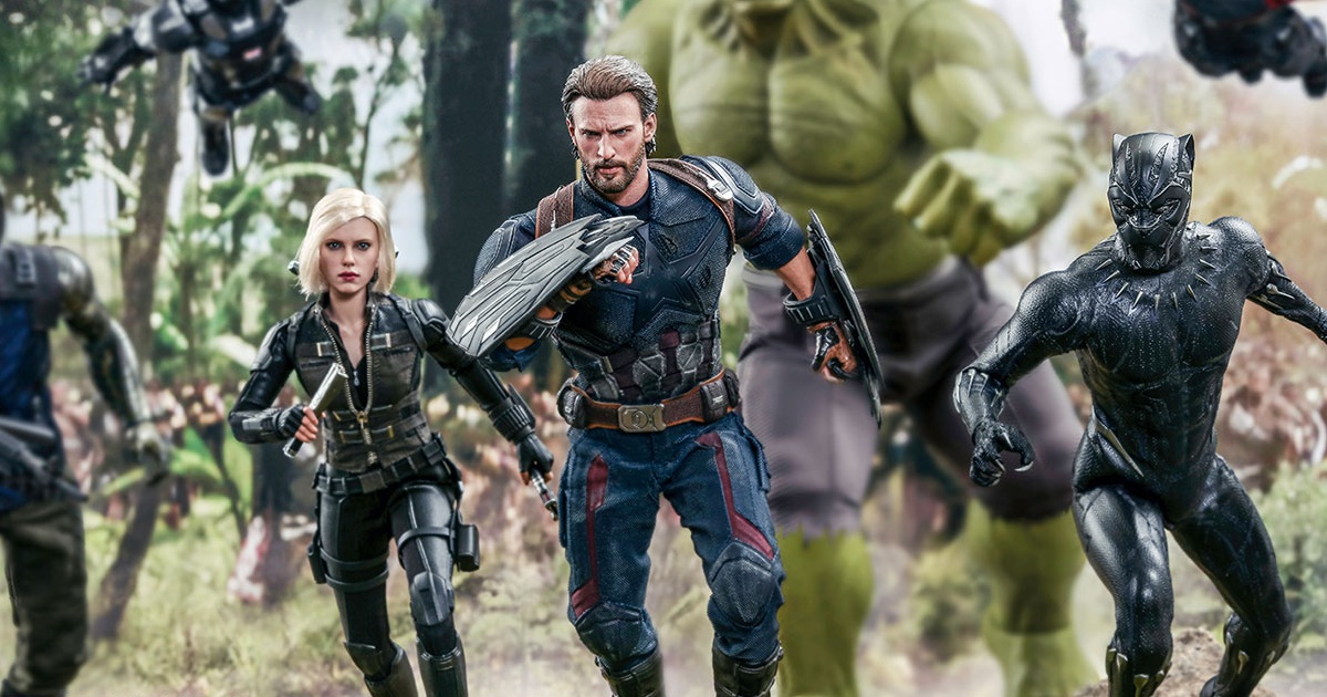 ホットトイズ】1/6スケールフィギュア映画『アベンジャーズ