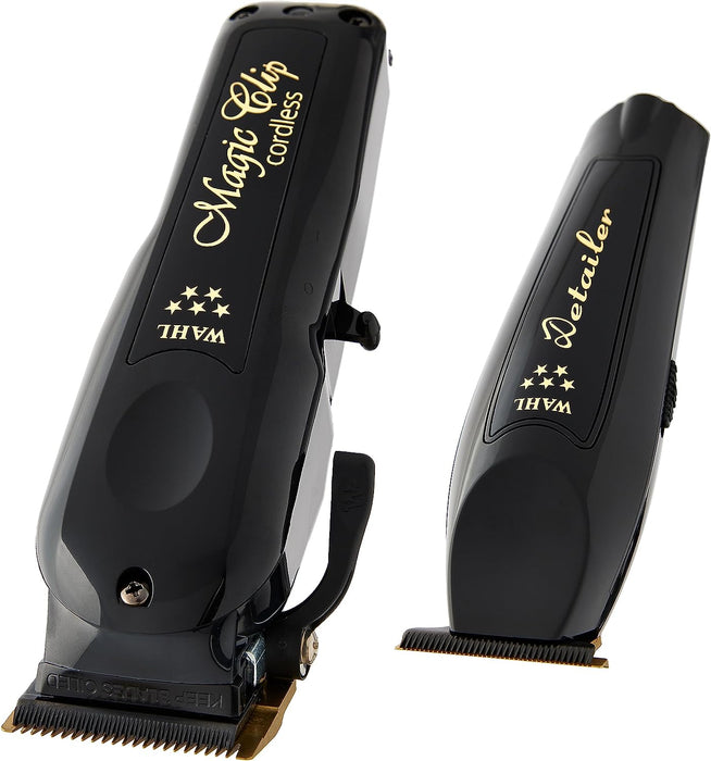 Wahl 5 Star Cordless Barber Combo Magic Clip Clipper & Detailer