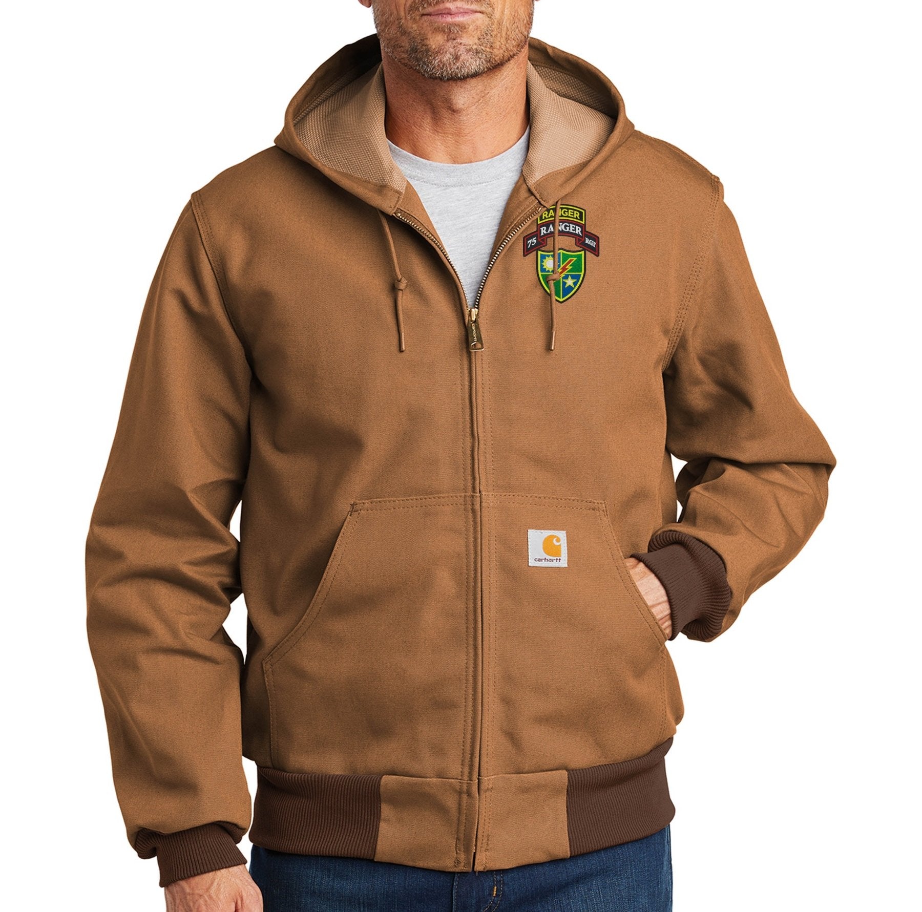 75th RGT Ranger Carhartt ® Thermal-Lined Duck Active Jac