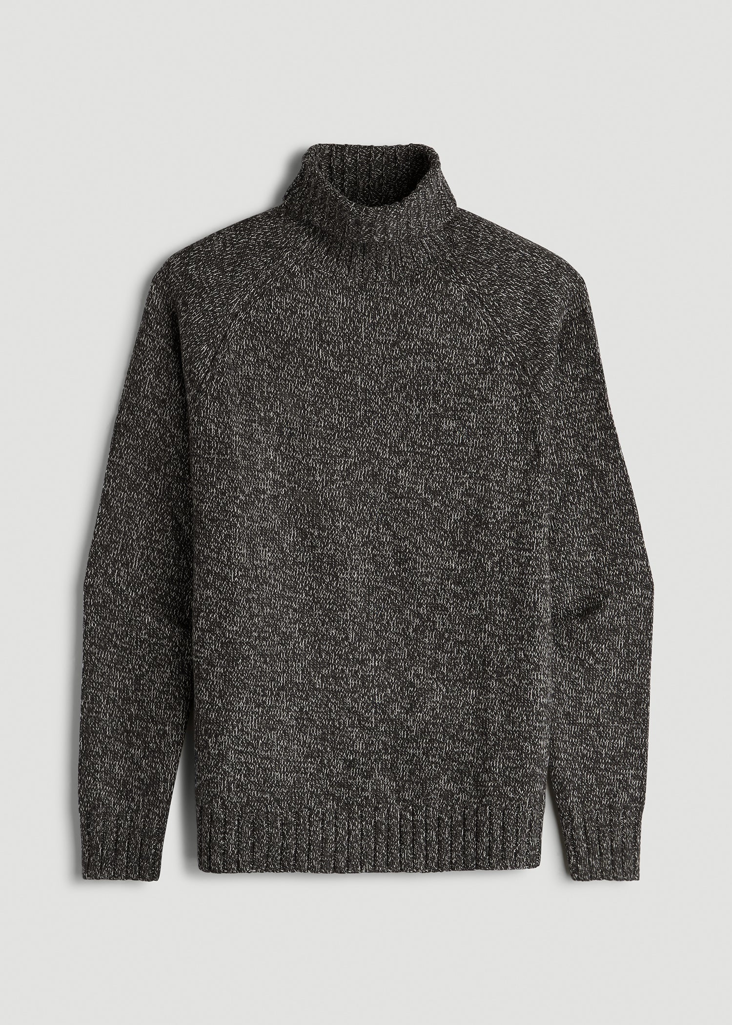 Wool Blend Marled Men's Tall Turtleneck | American Tall