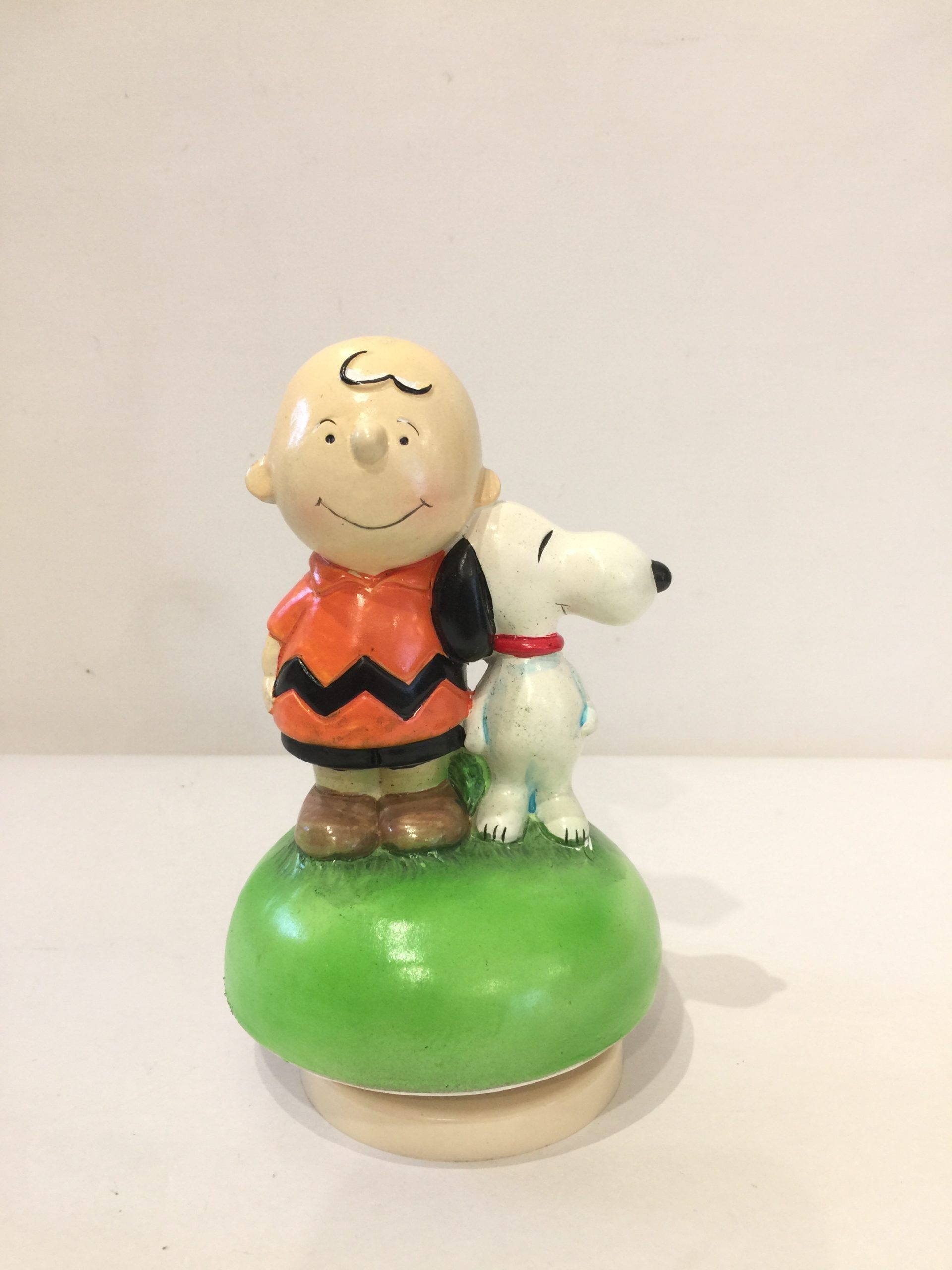 schmid 1981 スヌーピー オルゴール 陶器製 ビンテージ 限定品 【公式