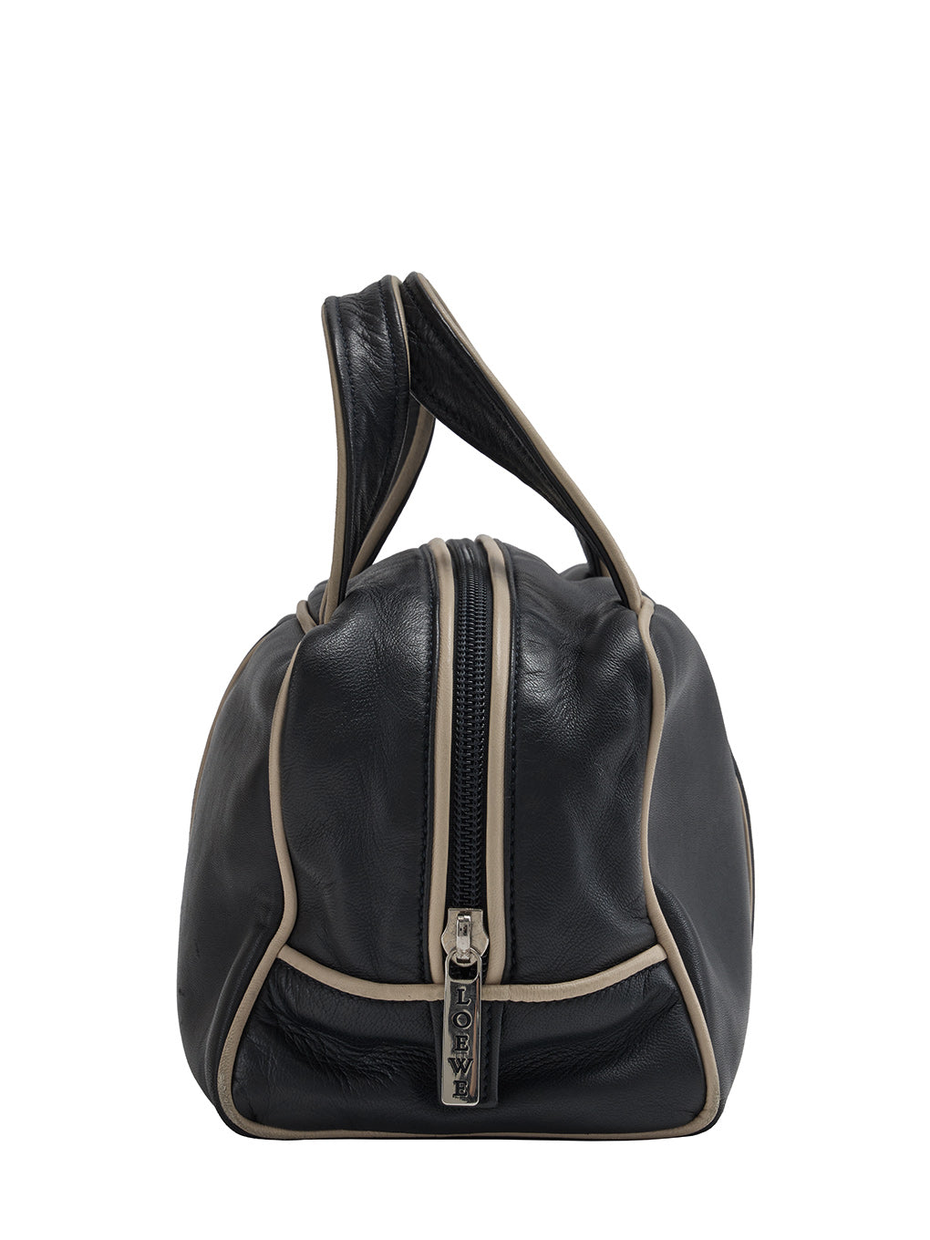 LOEWE ロゴ刻印ナッパレザーハンドバッグ