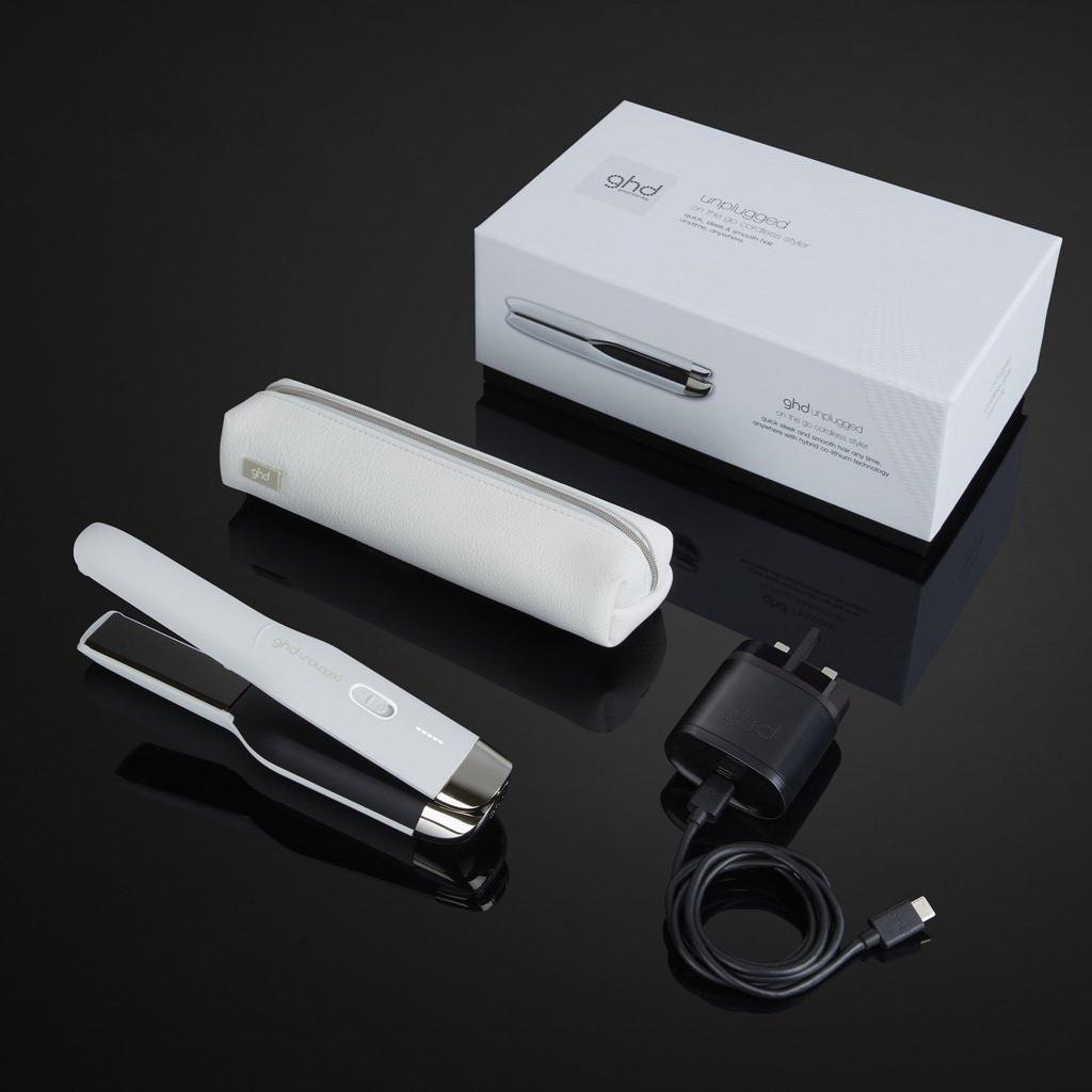 ghd Unplugged® - White Cordless Hair Straightener | ghd® North America