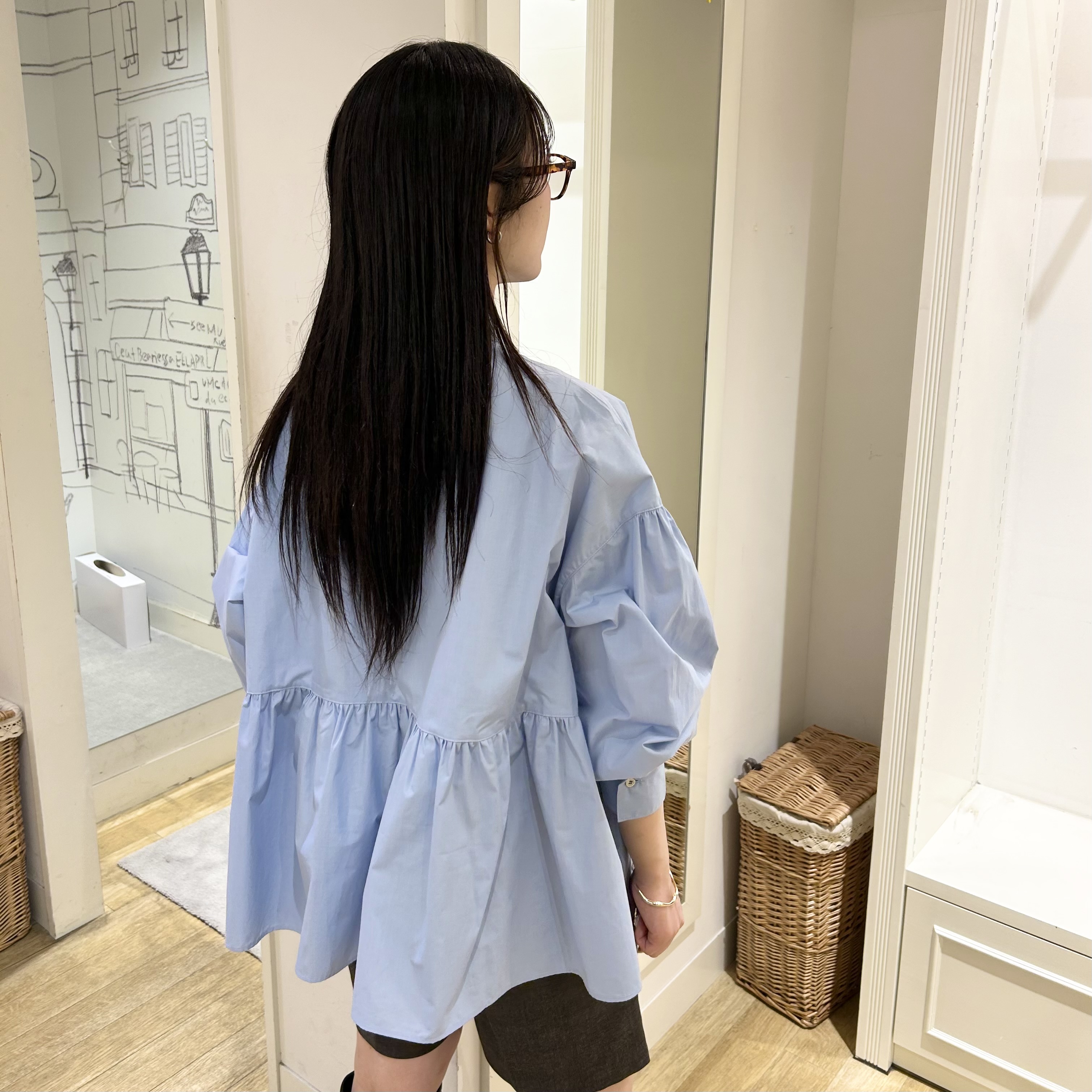 新作ペプラムブラウス入荷しました！ │ロペピクニック │ ショップ