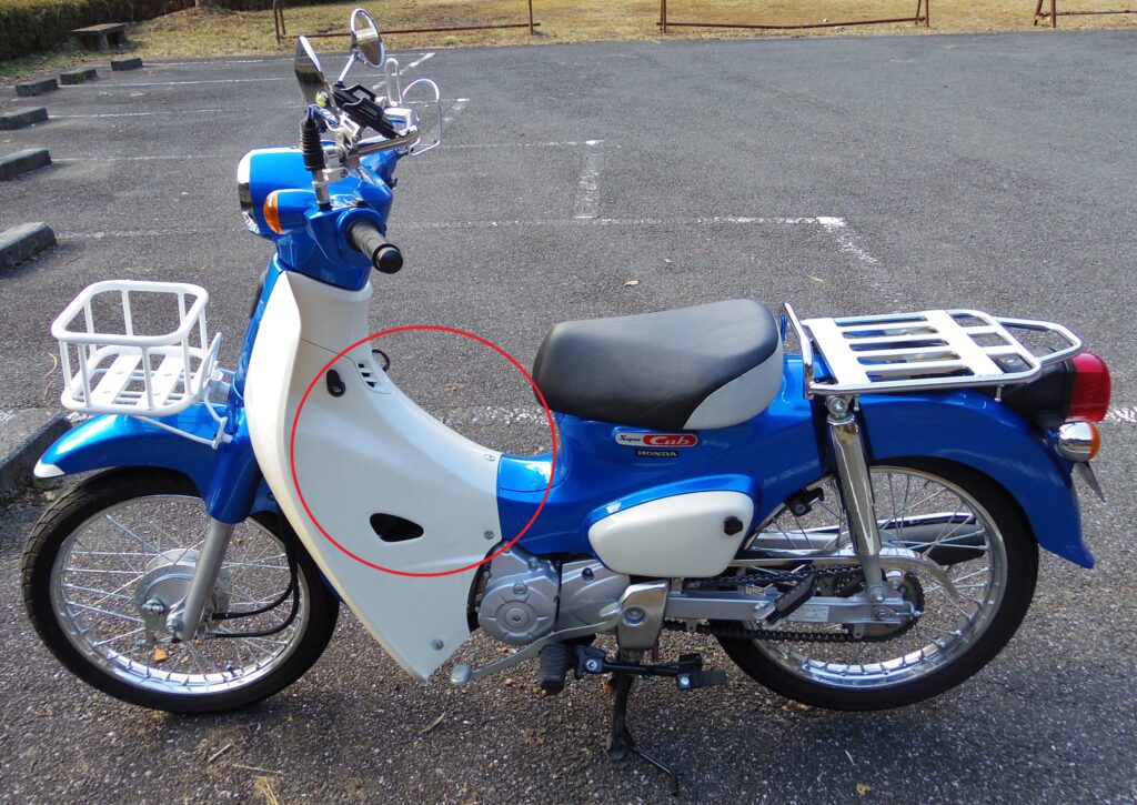 スーパーカブ110(ja44)】- センターキャリア取り付け - amukat.net