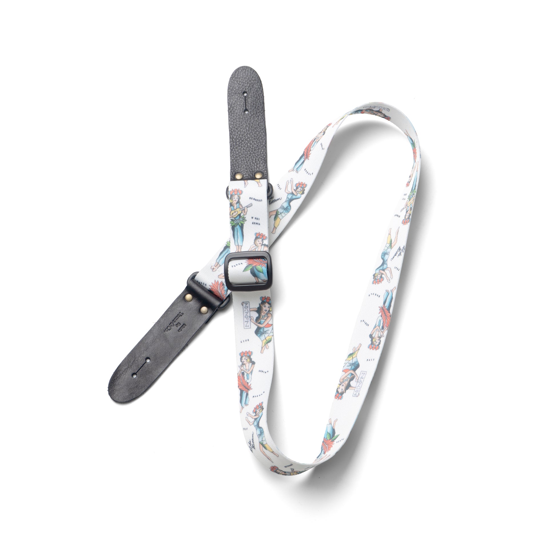 UKULELE GYPSY STRAP WHITE – Alohablossom