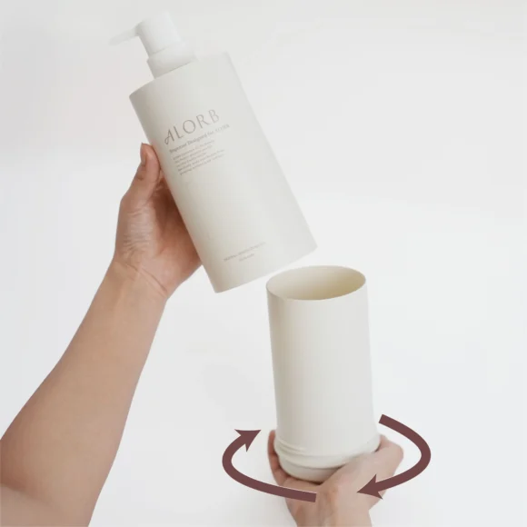 ALORB 専用ディスペンサーの使い方｜詰め替え方法は簡単3ステップ | ALORB
