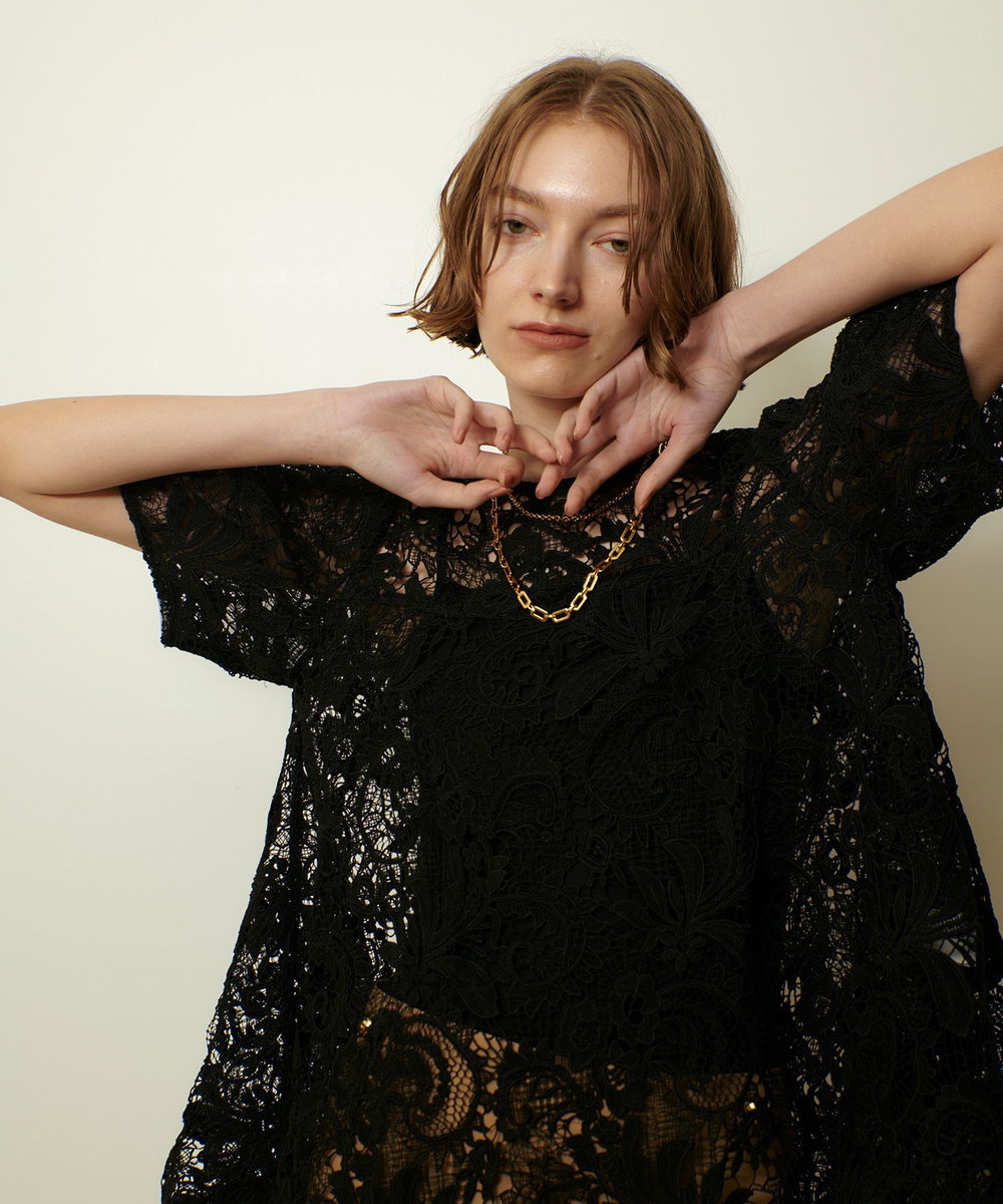 コードレースブラウス|allureville OFFICIAL SITE / ONLINE SHOP