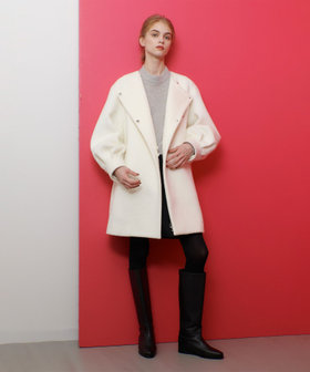 LOULOU WILLOUGHBY】モヘヤシャギーミドルコート|allureville OFFICIAL