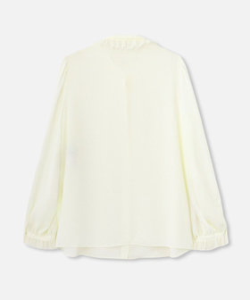 LOULOU WILLOUGHBY】ヨーリューフリルタイブラウス|allureville