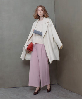 リバービッグカラーミドル丈コート|allureville OFFICIAL SITE