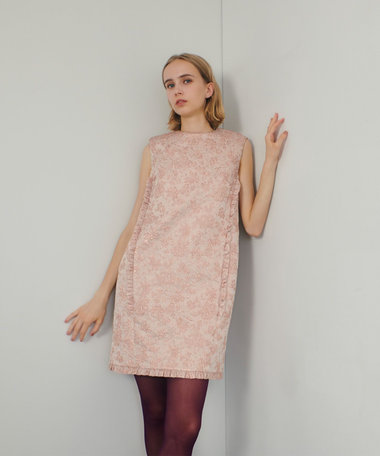 LOULOU WILLOUGHBY】ラメジャガードノースリワンピース|allureville