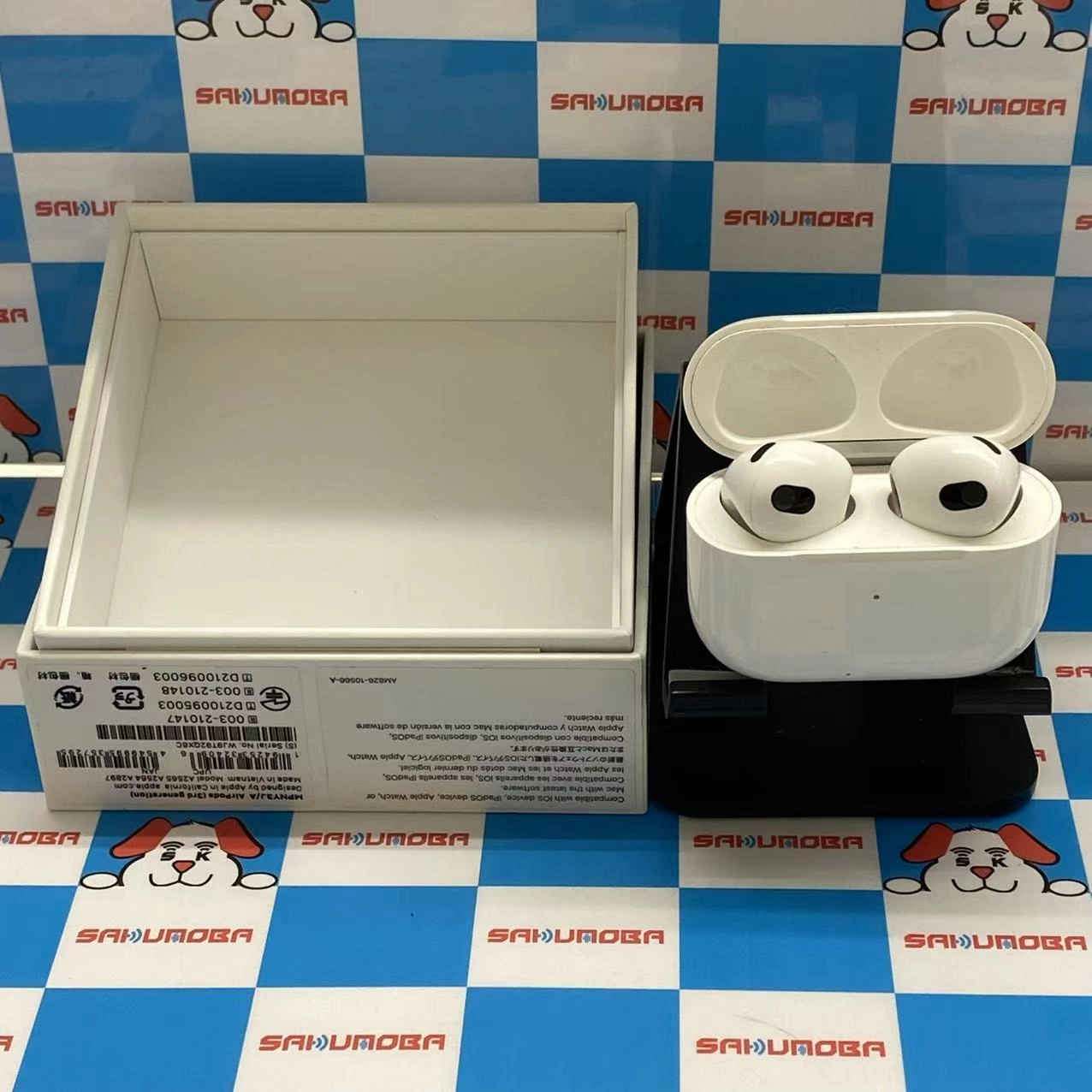 Apple AirPods 第3世代 MagSafe充電ケース付き 6F21 ホワイト | 中古