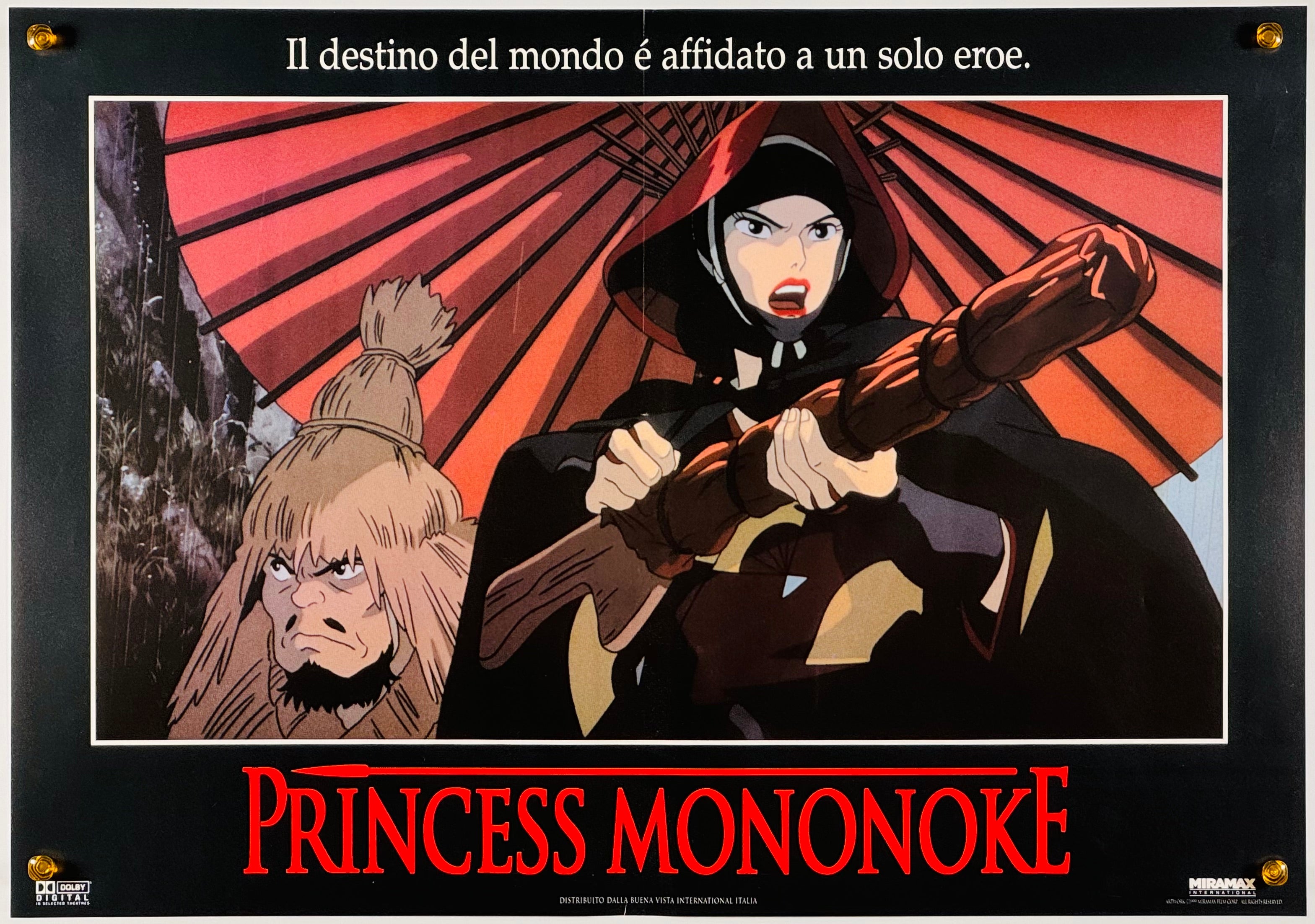 もののけ姫』 国内アニメ イタリア - 海外版映画ポスター専門店