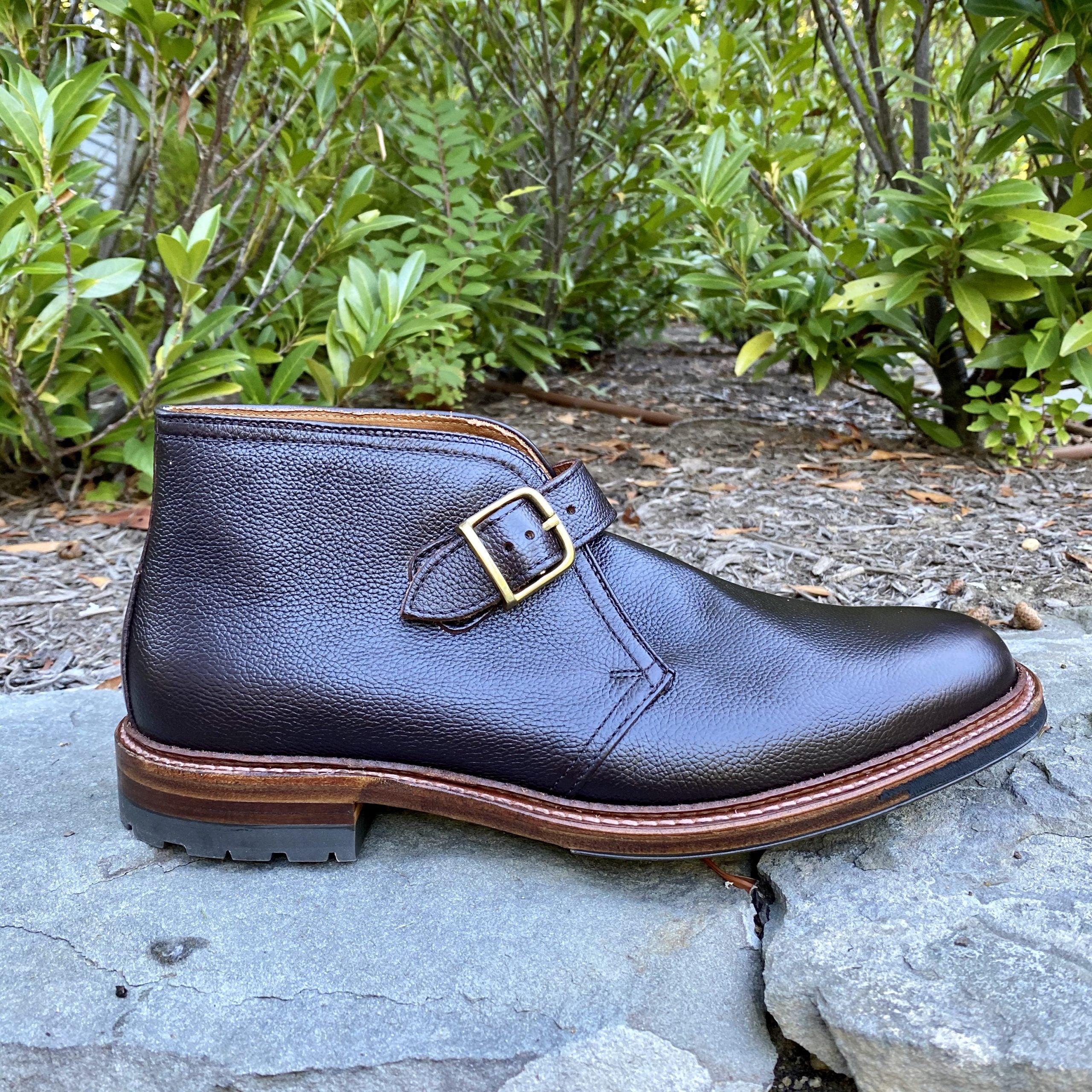 D9704C - George Boot in Brown Regina Grain – ALDEN SHOES