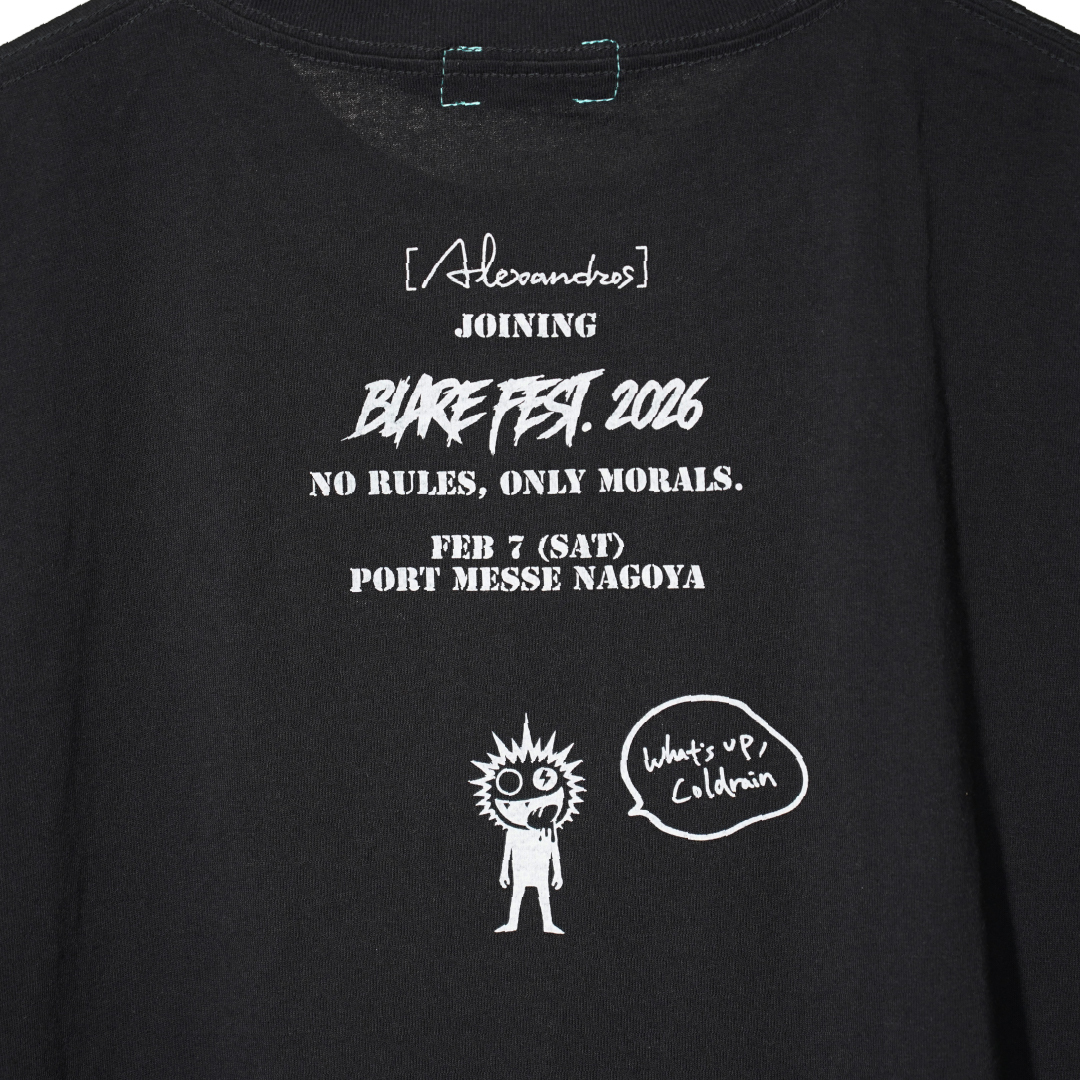 EVENT LIMITED Tee [BLARE FEST. 2026 ver] (BLACK) ..会場販売価格