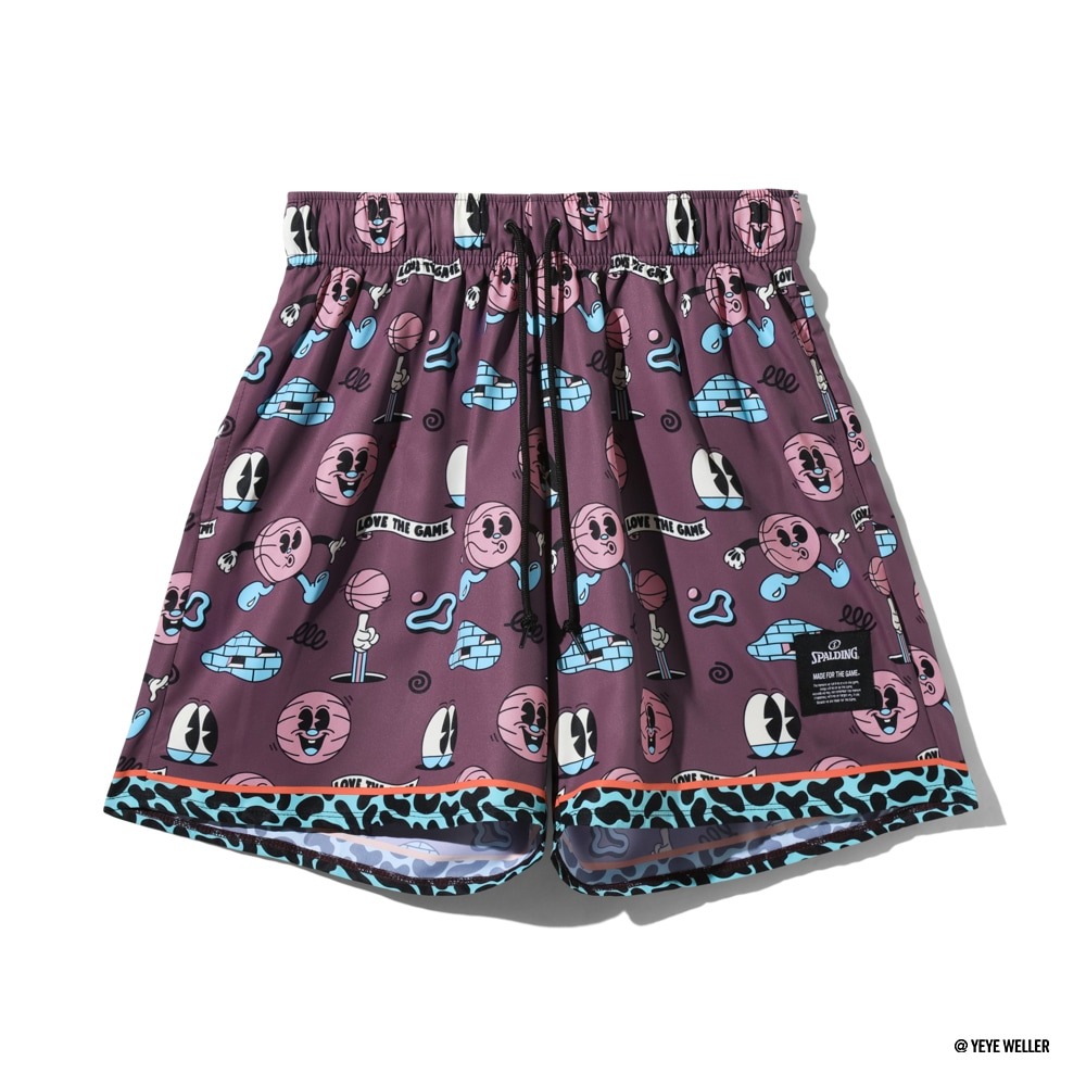 スポルディング 布帛パンツ イェイェ・ウェラー ストリート ス