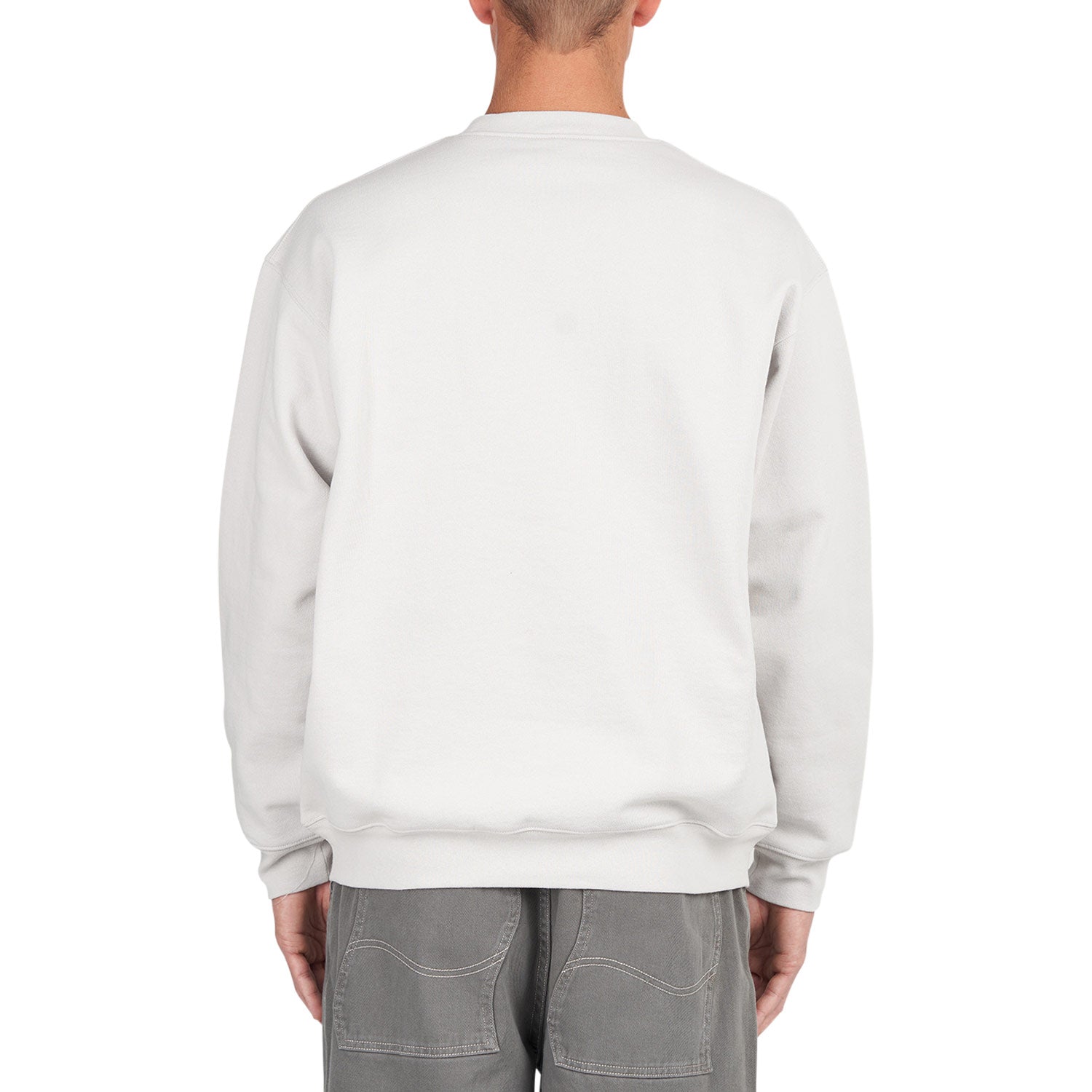 Dime Cursive Logo Crewneck (Grey) DIMESP24D213CEM - Allike Store