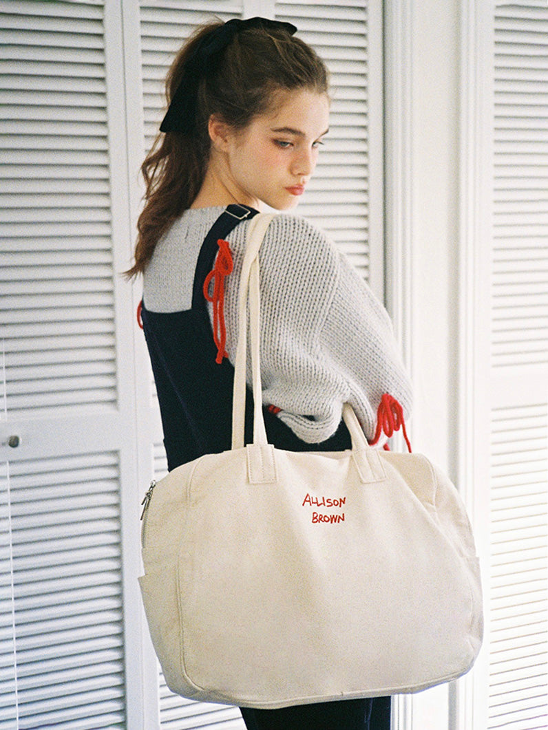 Holiday Canvas Bag – ALLISON BROWN