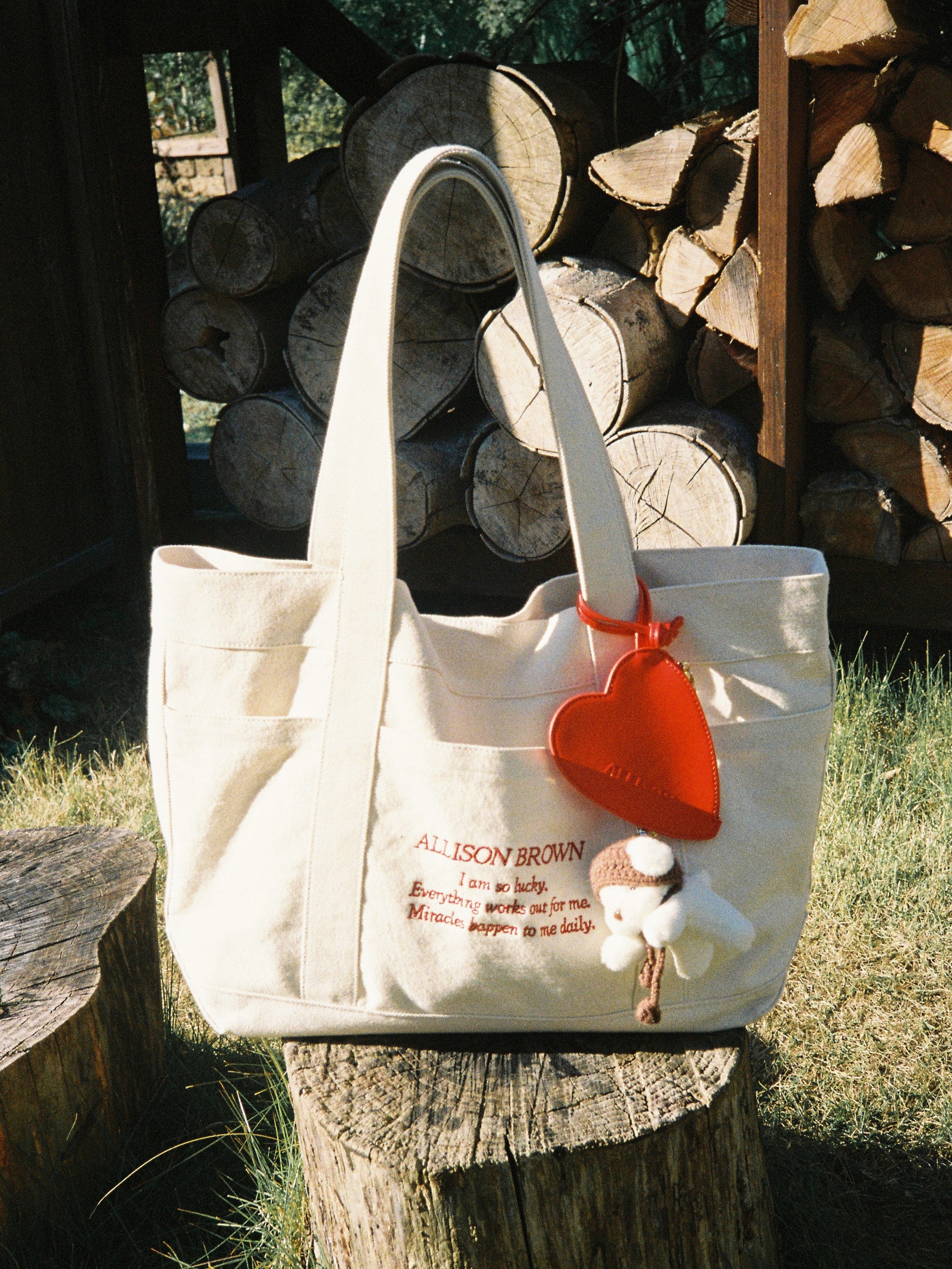 ALLISON BROWN Message Tote Bag – ALLISON BROWN