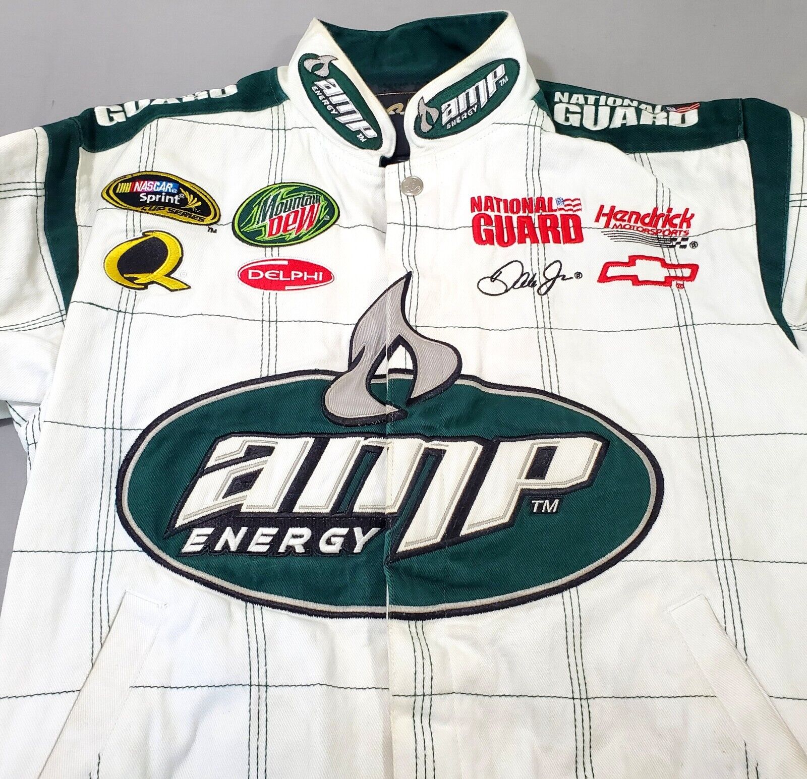 AMP 2010s Energy NASCAR Racing Jacket Dale Earnhardt Jr #88