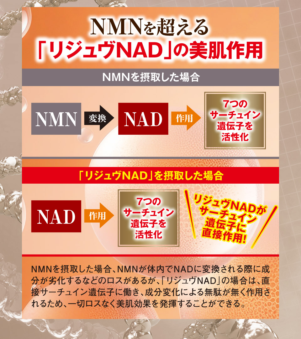 リジュヴNAD+ バーサタイル アクティブビューティーセラム 全商品 アル
