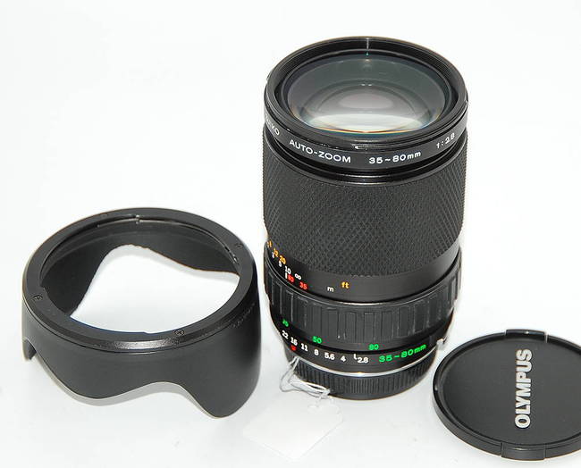 The Olympus Zuiko 35-80 mm f/ 2.8 ED Auto-Zoom Lens. Specs. MTF