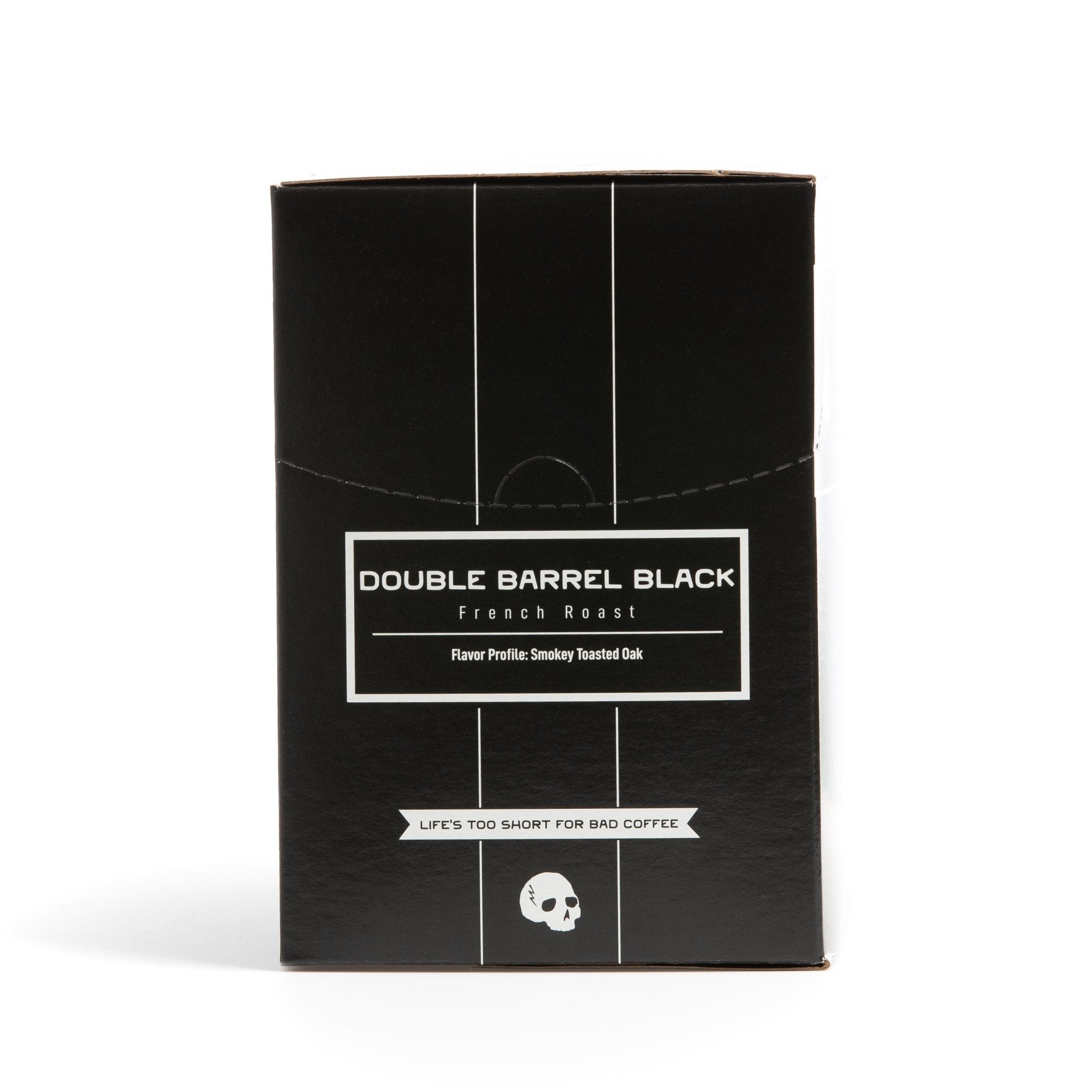 K-Cups | Double Barrel Black | French Roast Coffee | 24ct – Alpha