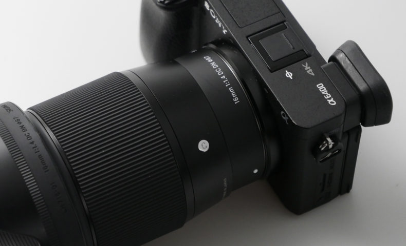 4枚だけ作例】α6400+SIGMA16mm