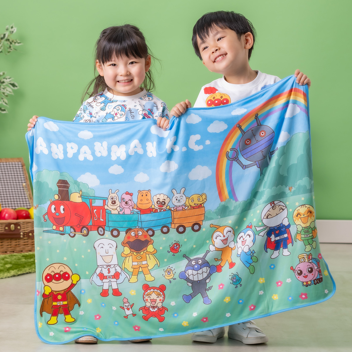 ひんやりクールブランケット｜アイテム｜アンパンマンキッズ