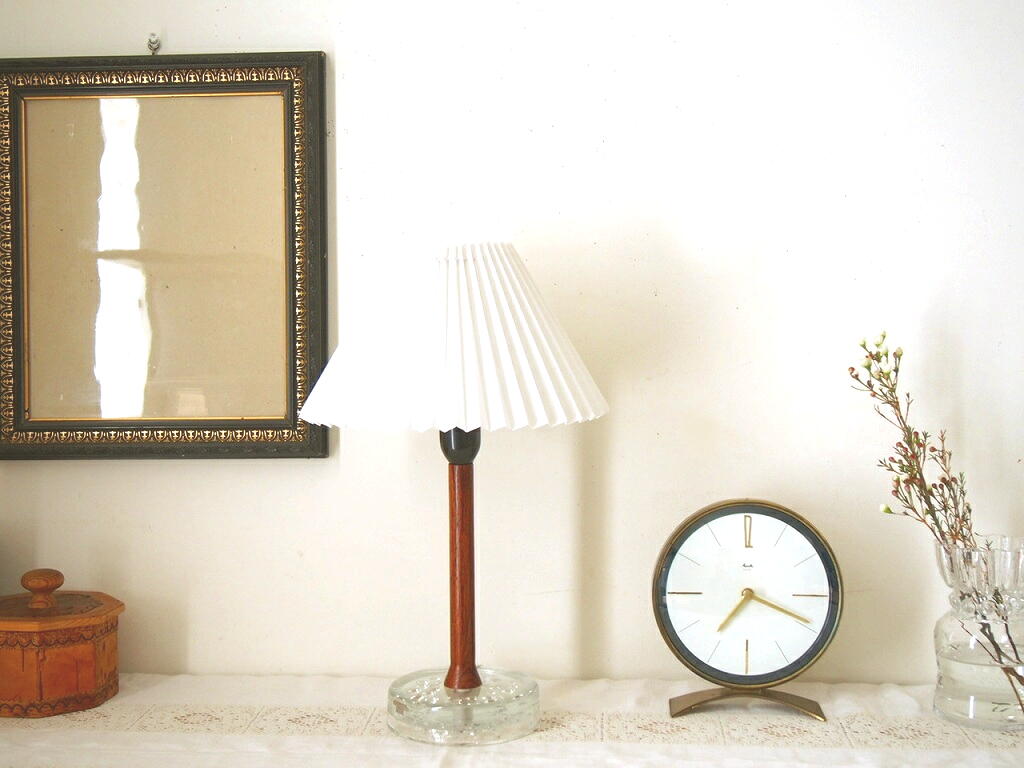 ミッドセンチュリー レトロ ドイツ Mauthe 真鍮の置き時計 - a n t e n n a