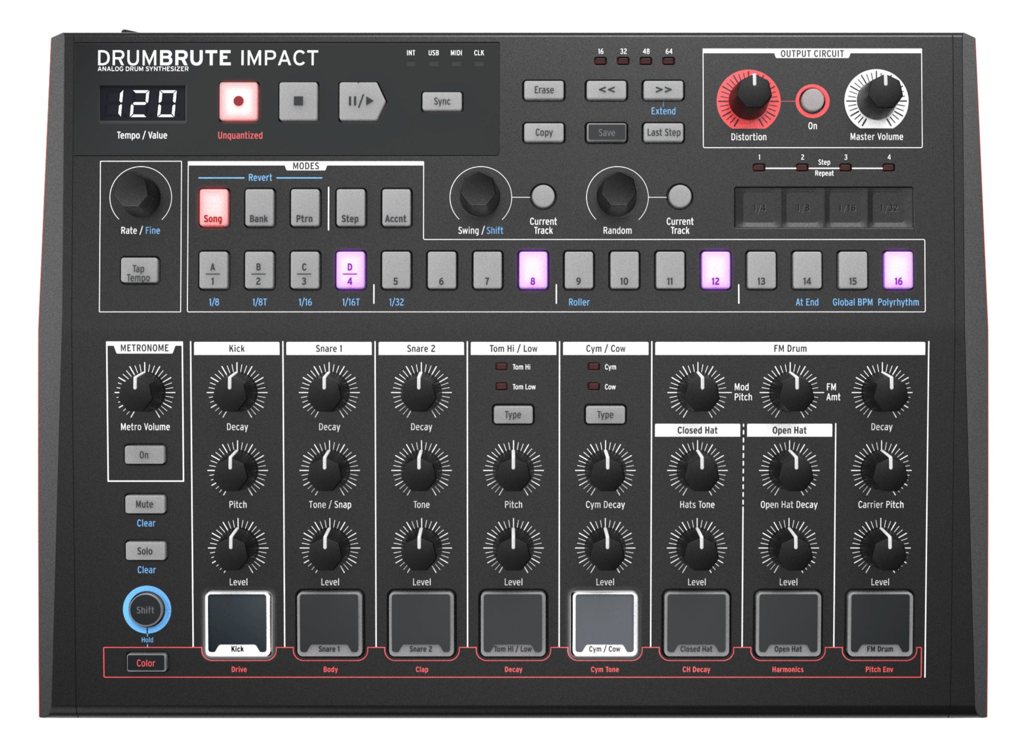 Arturia DrumBrute Impact – Anti-Foundation