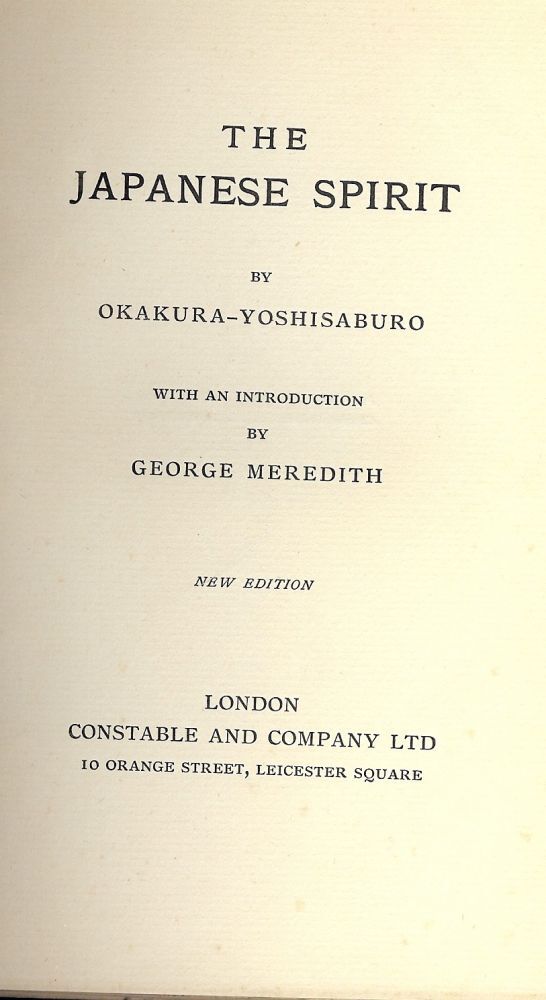 THE JAPANESE SPIRIT | Okakura YOSHISABURO