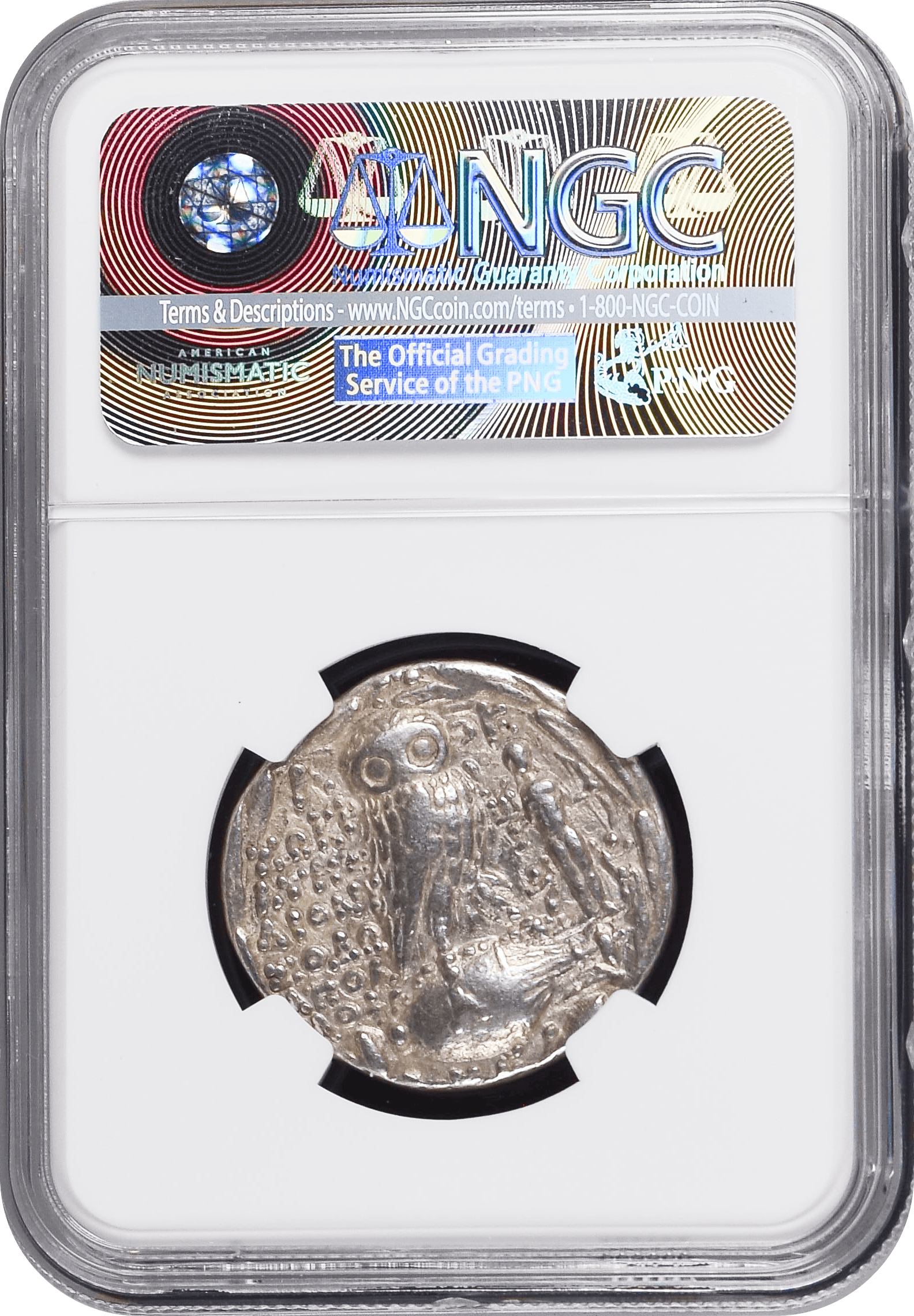 紀元前2-1世紀 古代ギリシア アッティカ アテネ フクロウ テトラ