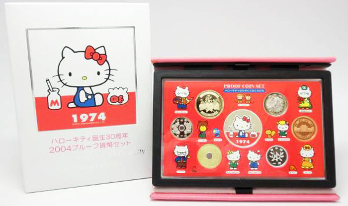 ハローキティ誕生30周年2004貨幣セットの買取相場 | 古銭の買取売却