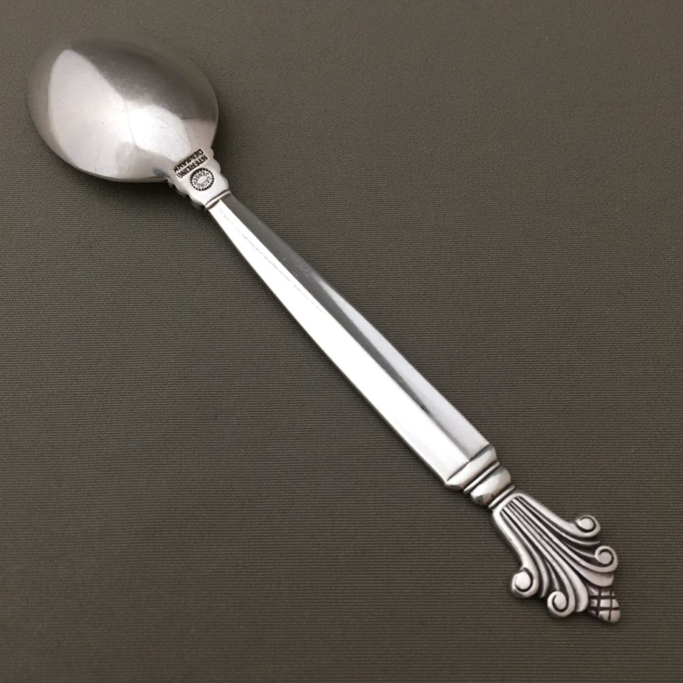 ジョージ・ジェンセン「“Acanthus” コーヒースプーン 長さ11.5cm