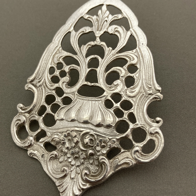 ドイツ ケーキサーバー ヴィンテージ 薔薇・天使 シルバー835 ドイツ