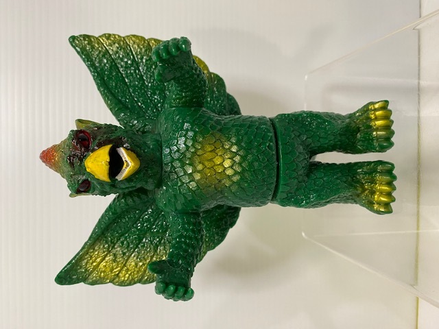 日東☆大巨獣ガッパ☆ソフビ人形 体長 18．0（頭～尾） 当時物