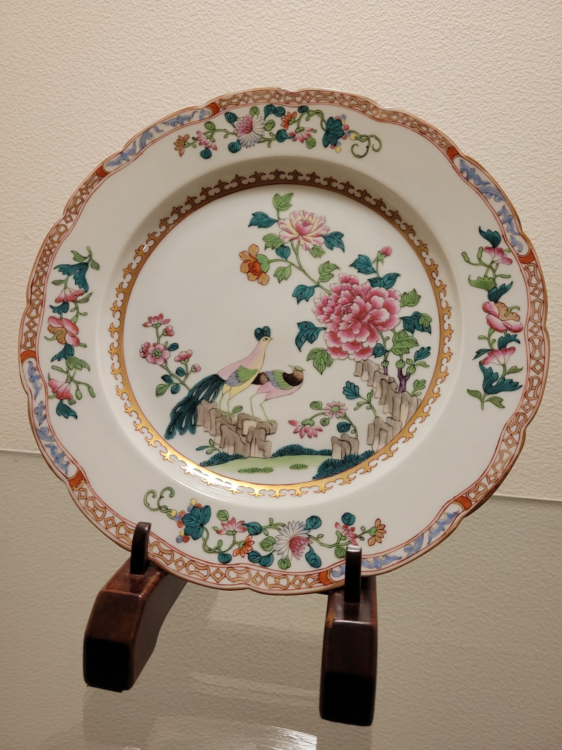 粉彩花瓶三本組 人物花鳥文様 色絵磁器 清朝様式 【公式通販】