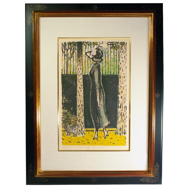 ヤフーショッピングでカシニョールのリトグラフ「NEUILLY」を販売して