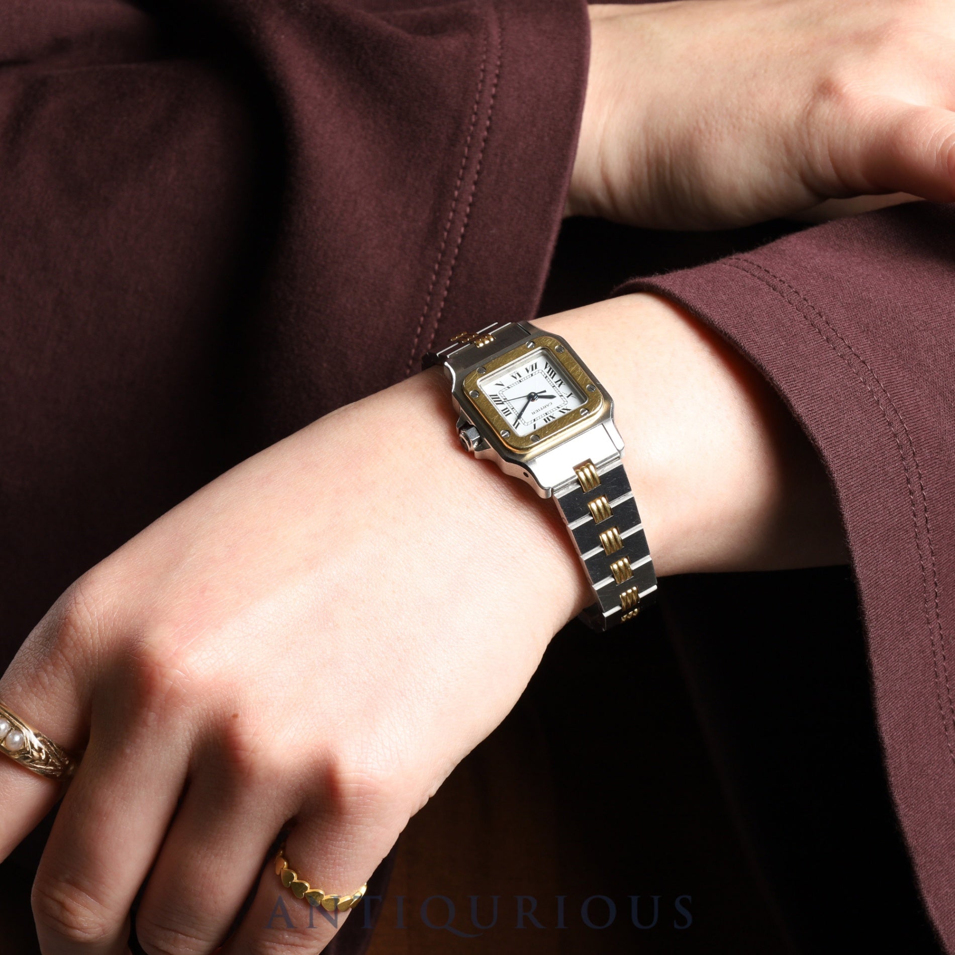 カルティエ サントス ガルベ SM AC14,30gr OR 0,750 2,80gr / 0902