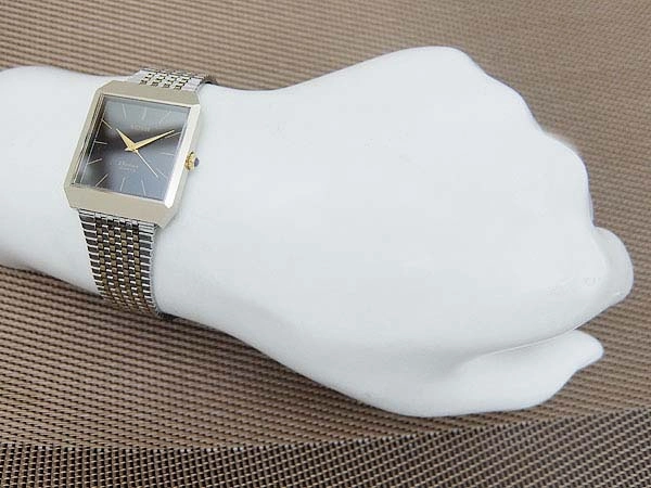 HA-7302| ウォルサム ダイナックス SS スクエア ブラックダイヤル