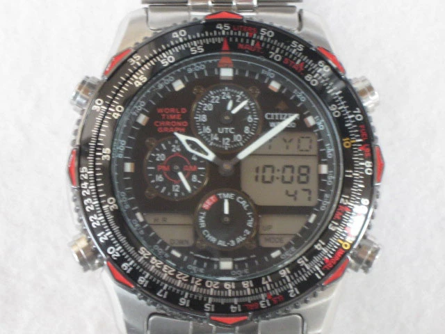 J-9278| シチズン プロマスター C300-E80044 ワールドタイム クロノ