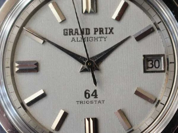 JA-2199| オリエント グランプリ オールマイティ 64 グレイ文字盤 F19750