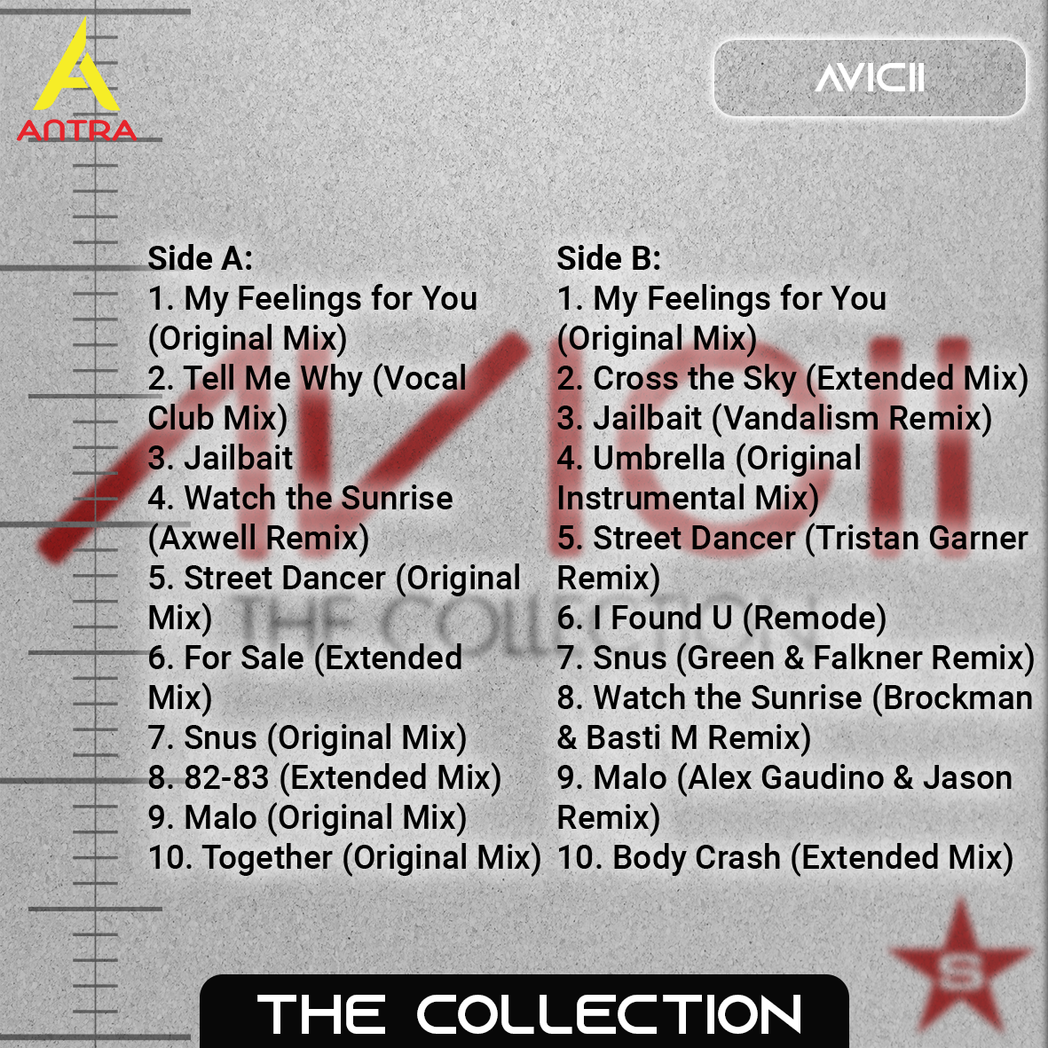 Avicii Cassette Tape Collection – True, Stories, Tim, The