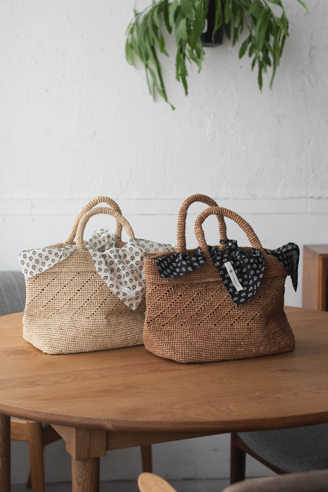 maison de soil | RAFFIA BAG（COMBI） — ANTRY USE ONLY GENUINE